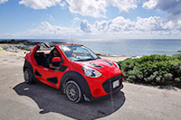 dune buggy at the beach cozumel